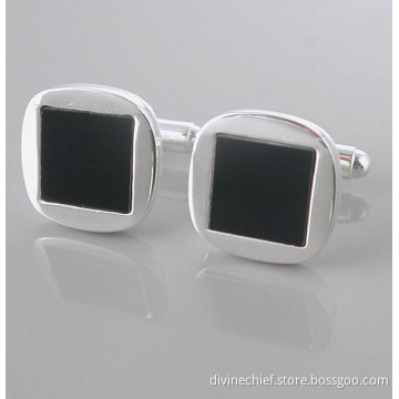 High Quality Polishing Sterling Silver Cufflinks For Men